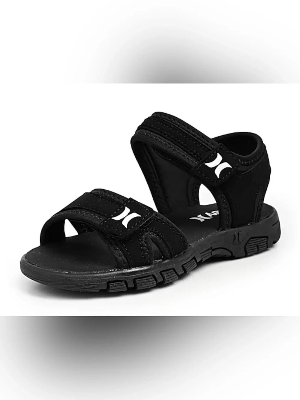 Hurley Kids Toddler size 6 Black Open-Toe Velcro Sandals